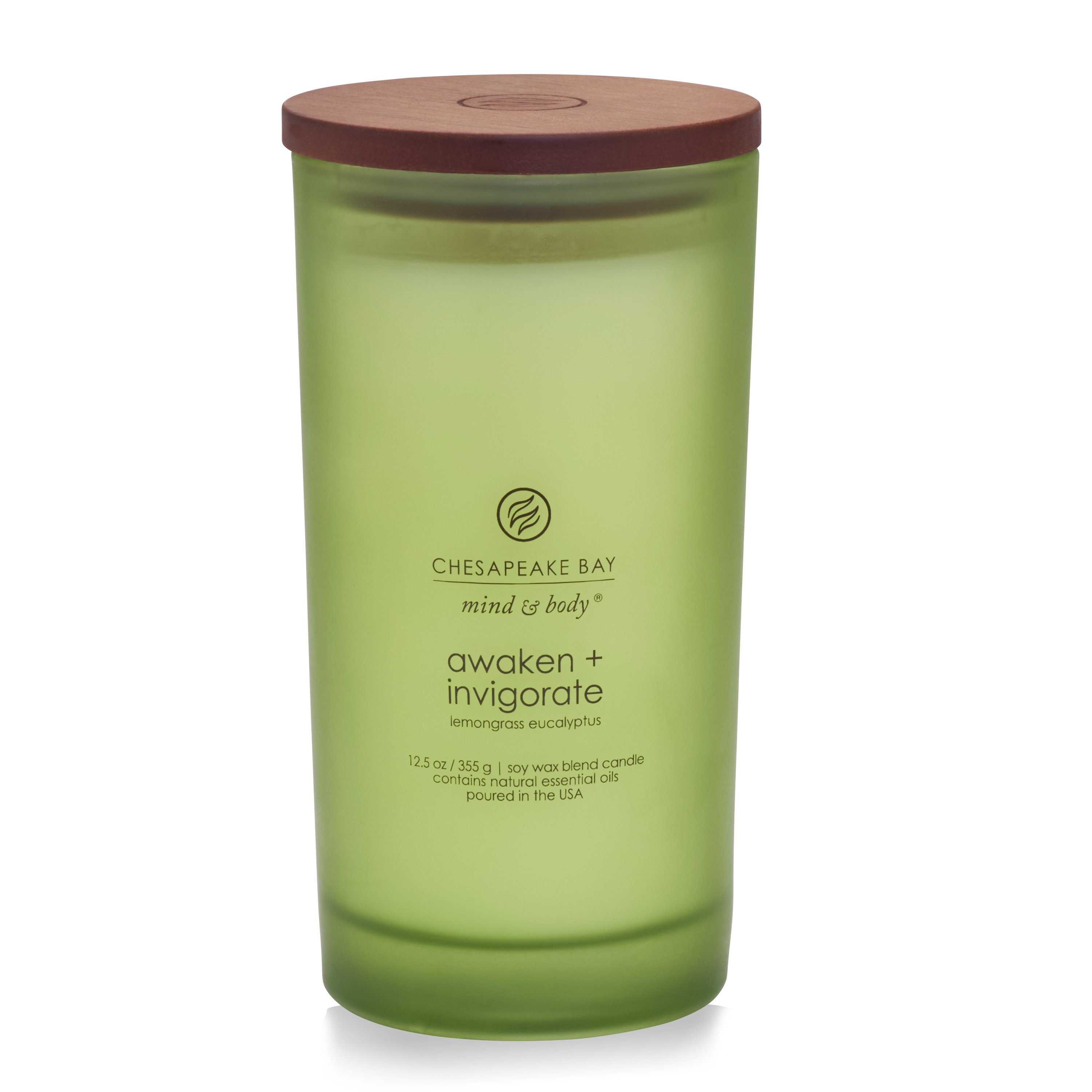 Awaken + Invigorate (lemongrass eucalyptus) Chesapeake Bay Candle
