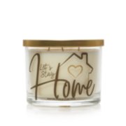 lets stay home soft cotton 3 wick candles image number 0