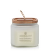 white gardenia mini oval jar candle