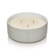 minimalist collection clary sage soft touch 3 wick ceramic candle image number 1