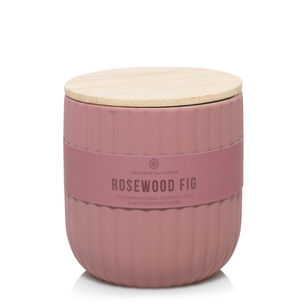 rosewood fig minimalist collection medium jar candle