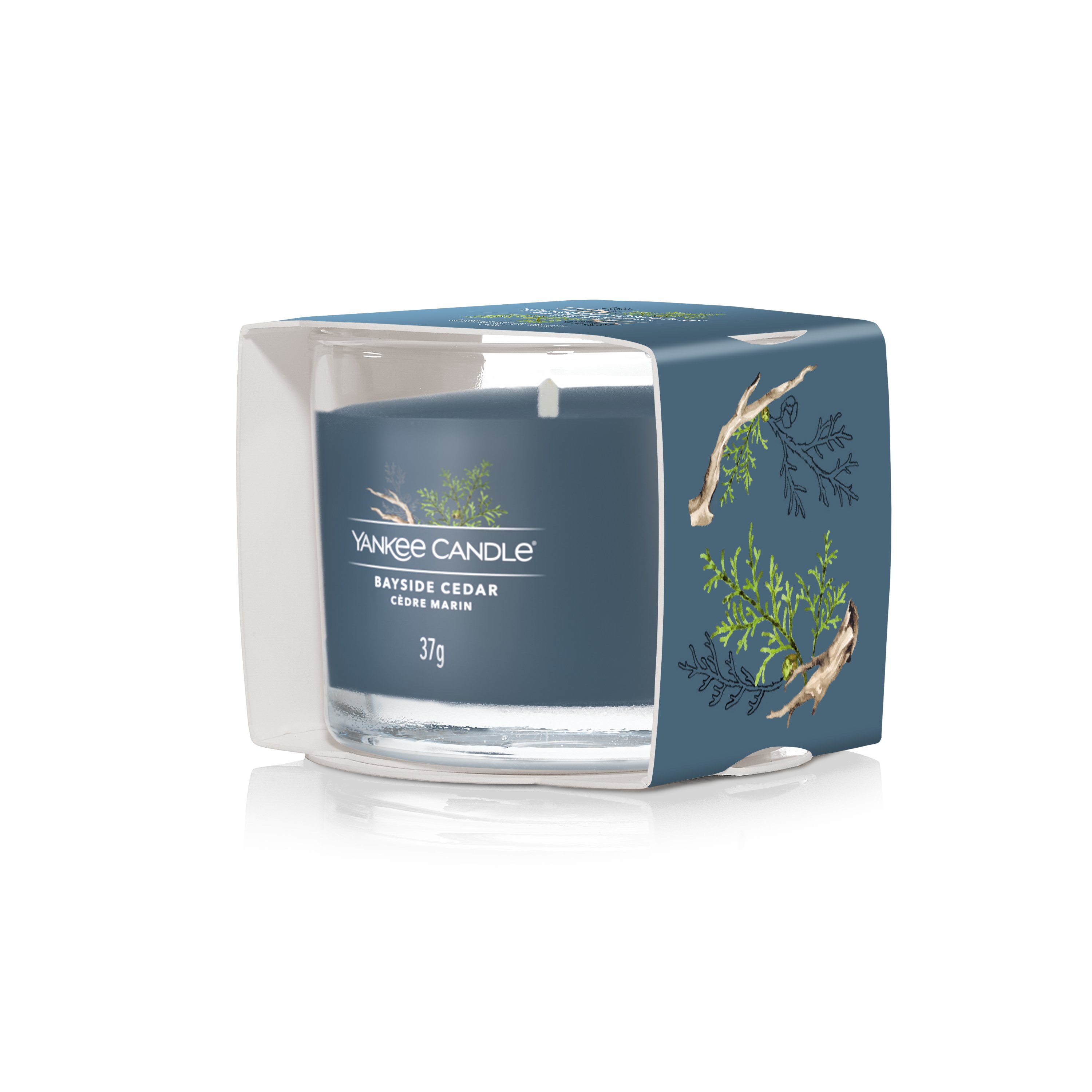 Bayside Cedar Mini candela Yankee Candle® - Candele votive in vetro singole