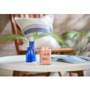 tropical breeze signature large jar candle on table image number 3
