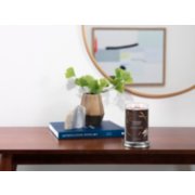 bayside cedar large tumbler candle on table image number 2