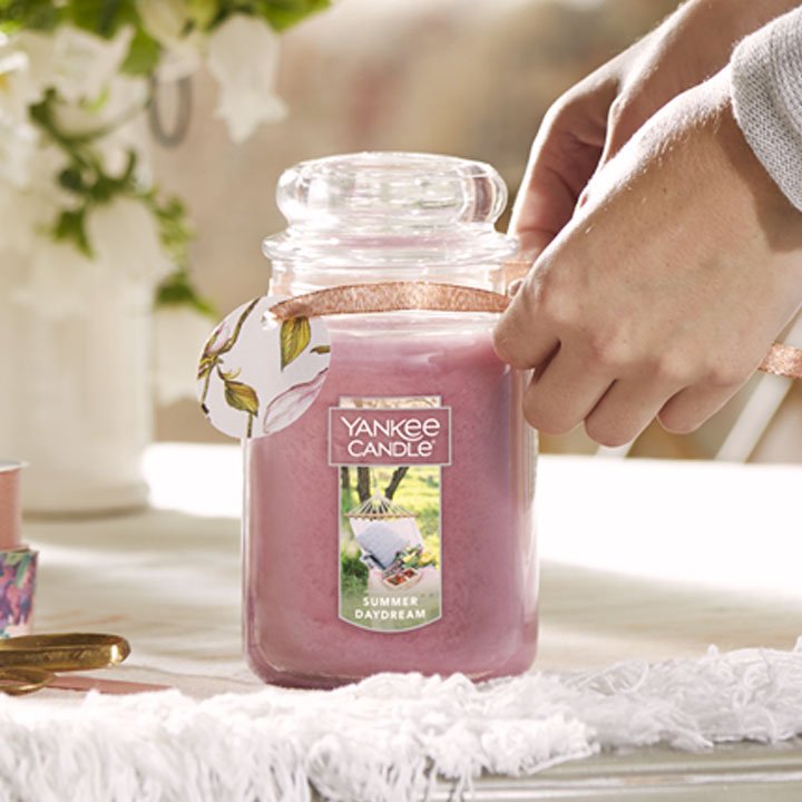 summer daydream original large jar candle