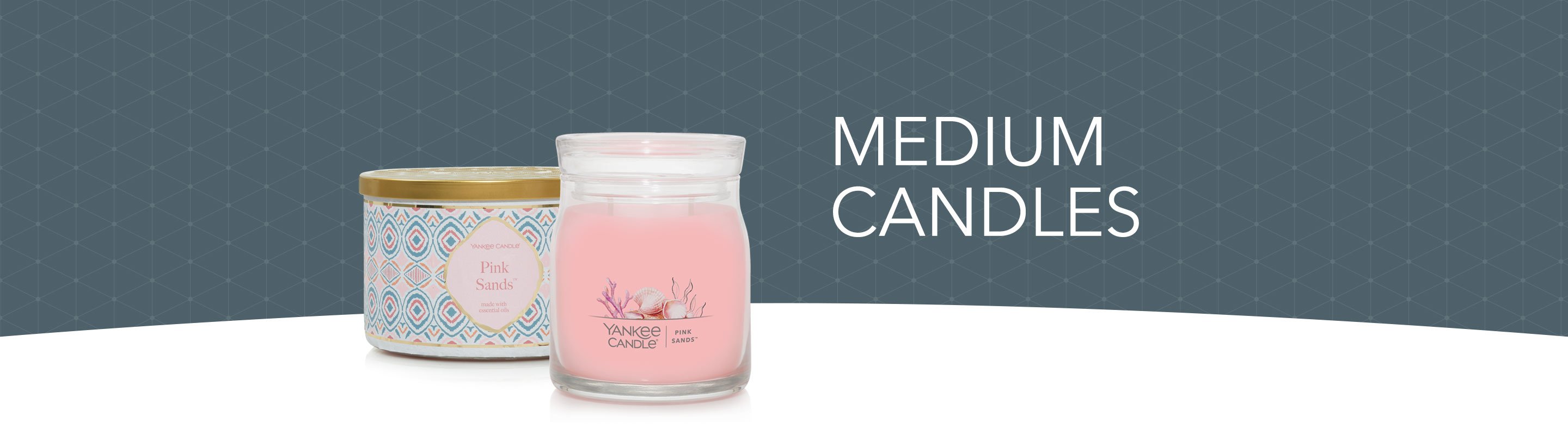  Yankee Candle Pink Sands Scented, Signature 4.3oz Small Tumbler  Single Wick Candle, Over 20 Hours of Burn Time : Home & Kitchen