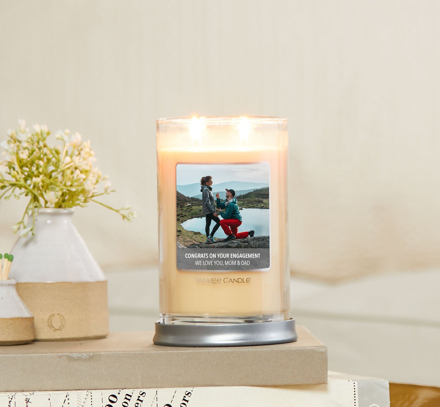 Candle Product Mother Personalized Label