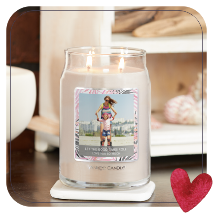 Etichetta personalizzata (per giara piccola Yankee Candle