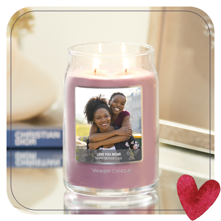 Etichetta personalizzata (per giara piccola Yankee Candle