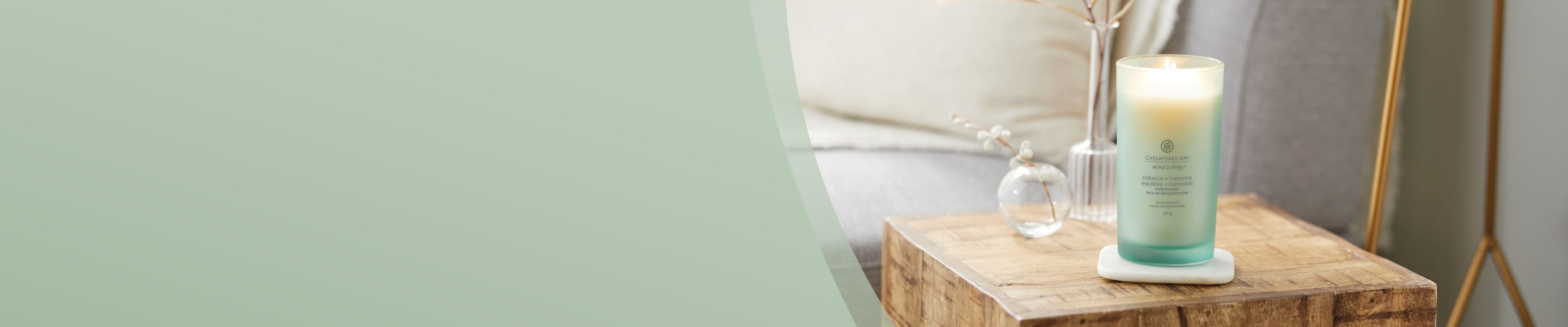 Candela Yankee Tumbler Grande Chesapeake Bay - Aromaterapia Con Fragranza Stillness + Purity - Foto 13