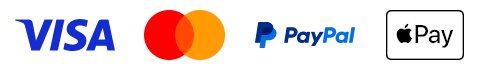 Logos des types de paiement acceptés