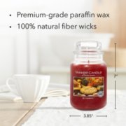 be thankful original large jar candle with product information image number 1