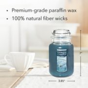 icy blue spruce original large jar candle with product information image number 4