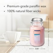 pink sands original large jar candle with product information image number 4